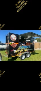 Mobile trailer and mobile toilets