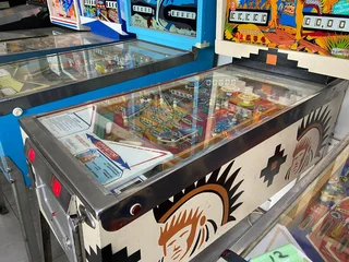 Big Indian Pinball Machine manufactured by Gottlieb, 4 Player for sale
