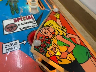 Criterium 2000 pinball machine from 1975, for sale