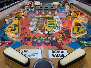 Criterium 2000 pinball machine from 1975, for sale