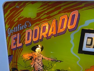 El Dorado Pinball Machine , a 1 player pinball machine, fully refurbished , for sale