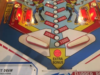 Fast Draw Pinball Machine by Gottlieb, 4 player, available on order