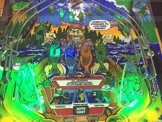 Fish Tales Pinball Machine , a Williams Pinball