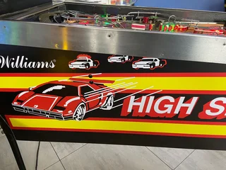 High Speed Pinball Machine, serviced and refurbished