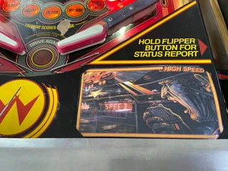 High Speed Pinball Machine, serviced and refurbished