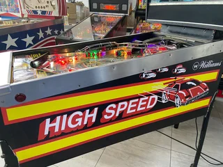 High Speed Pinball Machine, serviced and refurbished
