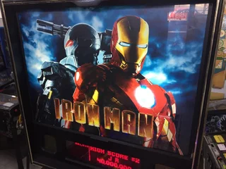 Iron Man pinball machine , a Stern pinball, available on order