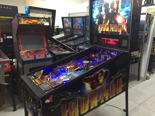 Iron Man pinball machine , a Stern pinball, available on order