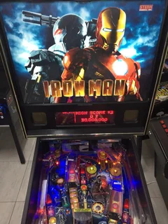 Iron Man pinball machine , a Stern pinball, available on order