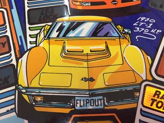 Corvette Pinball Machine by Bally for Sale, available on order. Sort after and rare