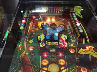Cue Ball Wizard , a Gottlieb Pool Theme Pinball Machine