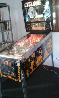 Cyclone Pinball Machine , a Williams production