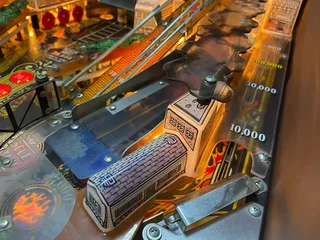 Fire pinball machine, a Williams manufactured pinball machine