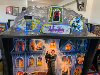The Addams Family Pinball Machine for sale , in excellent condition , with extra mods