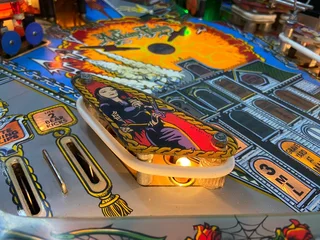 The Addams Family Pinball Machine for sale , in excellent condition , with extra mods