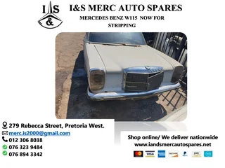 I&S MERC AUTO PART Mercedes Benz used/new Part in Pretoria West Call us :0123068038/0763239484