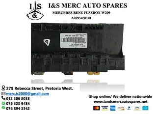 I&S MERC AUTO PART Mercedes Benz used/new Part in Pretoria West Call us :0123068038/0763239484