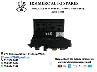 I&amp;S MERC AUTO PART Mercedes Benz used/new Part in Pretoria West Call us :0123068038/0763239484