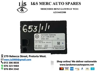 I&amp;S MERC AUTO PART Mercedes Benz used/new Part in Pretoria West Call us :0123068038/0763239484