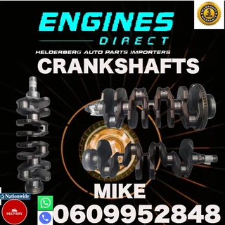 Import crankshafts for sale.