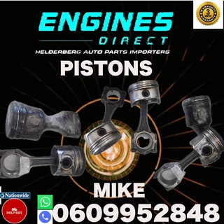 Low mileage import pistons for sale.