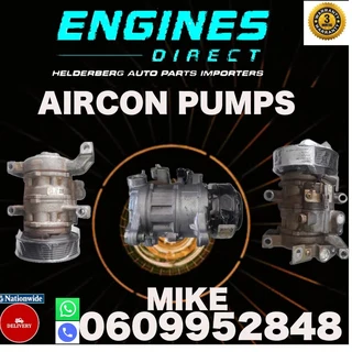 Import low mileage Aircon Pumps for sale.