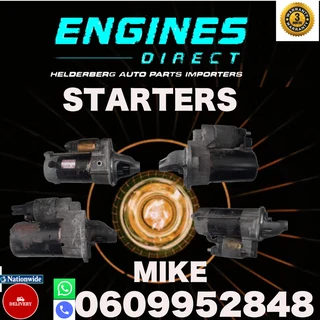 Import Starters for sale at low prices.