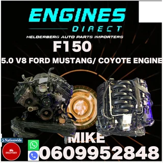 Import Ford Mustang / Coyote 5.0 V8 Engine for sale.