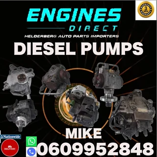 Import low mileage Diesel Pumps for sale.