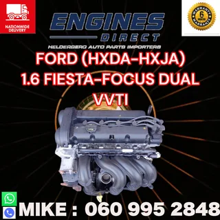 Import Low mileage Ford 1.6 HXDA Engine for sale.