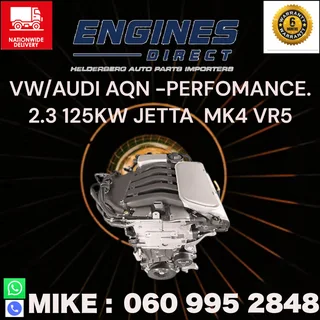 Import VW/AUDI 2.3L VR5 AQN Engine for sale.