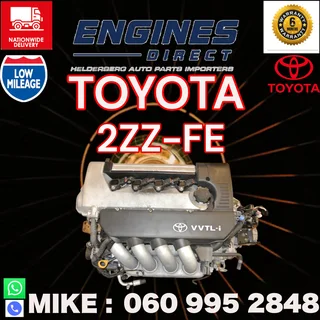 Import Toyota 2ZZ Engine for sale.