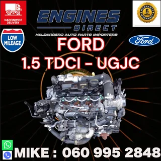 Import Ford UGJC 1.5 Tdci Engine for sale.