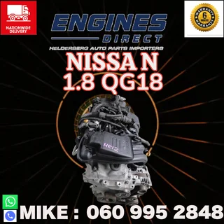 Import Nissan Almera 1.8 QG18 Engine.