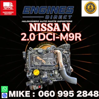 Import Nissan Qashkai-Xtrail 2.0 DCI M9R Engine.