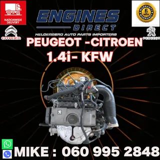 Import Peugeot/Citroen 1.4 KFW Engine for sale.