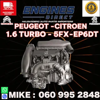 Import Peugeot/Mini Cooper 1.6 Turbo EP6DT- 5FX Engine for sale.