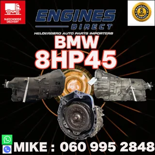 Import BMW 8HP45 Automatic Gearbox.