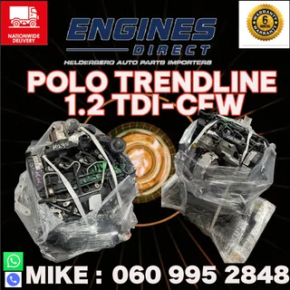 VW Polo Trendline 1.2 TDI CFW Engine
