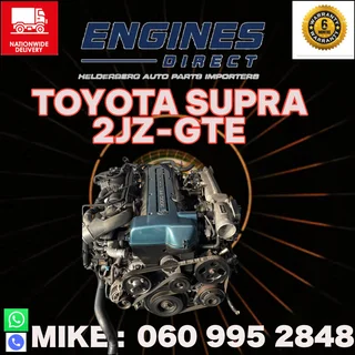 Toyota Supra 3.0 Twin Turbo 2JZ-GTE.