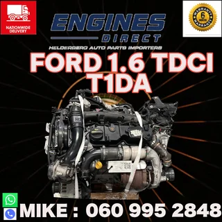 1.6 TDCI Ford Fiesta- Transit T1DA Engine.