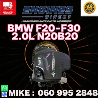 BMW F20-F30 2.0L Import N20B20 Engine.