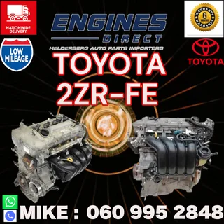 Toyota Corolla Professional 1.8 2ZR Engine.