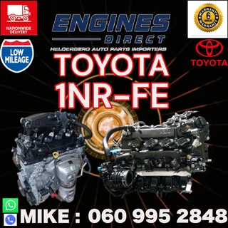 Toyota Proffesional 1.3 1NR Engine.