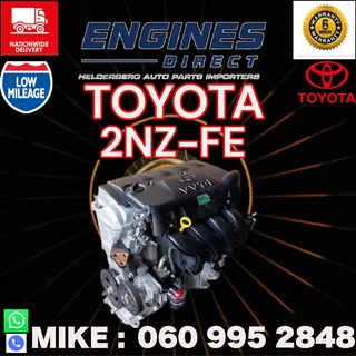 Toyota Yaris T3 2NZ Import Engine.