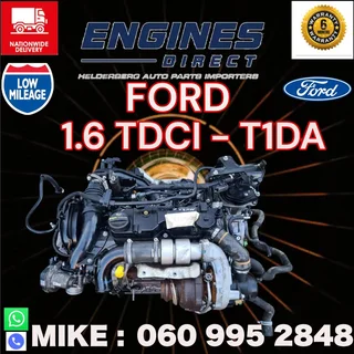 1.6 Tdci Ford Fiesta- Transit T1DA Engine.