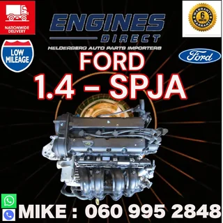 1.4 Ford Fiesta SPJA Engine.