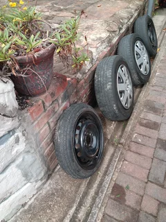 Nissan Micra steel rims and tyres