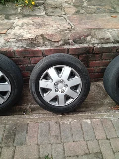 Nissan Micra steel rims and tyres