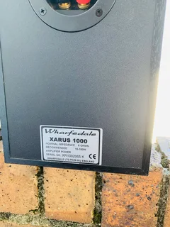 Wharefedale Xarus1000 bookshelf speakers in excellent condition for only R1,200 not negotiable